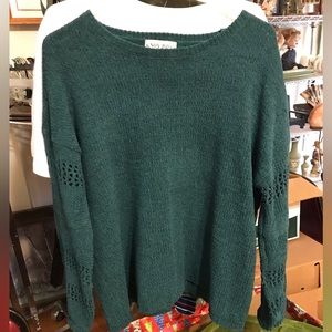Green Sweater Top